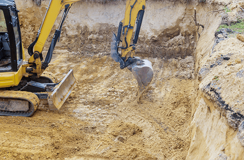 construction excavator