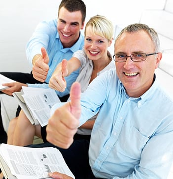 thumbs up - peer review