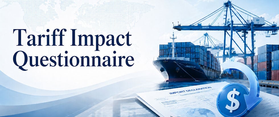 Tariff Recovery Advisory - Questionnaire 1