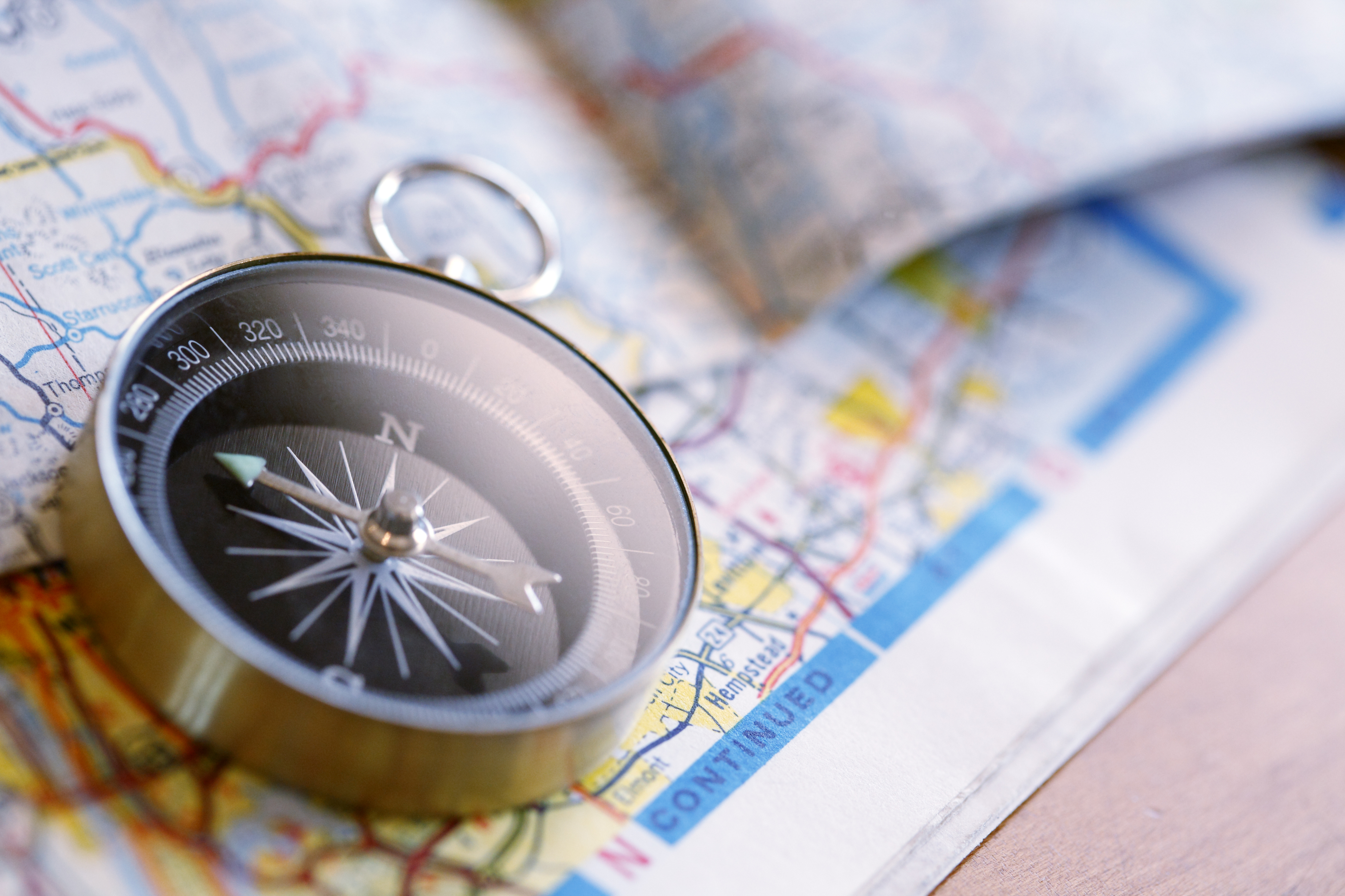 Compass & Road Map