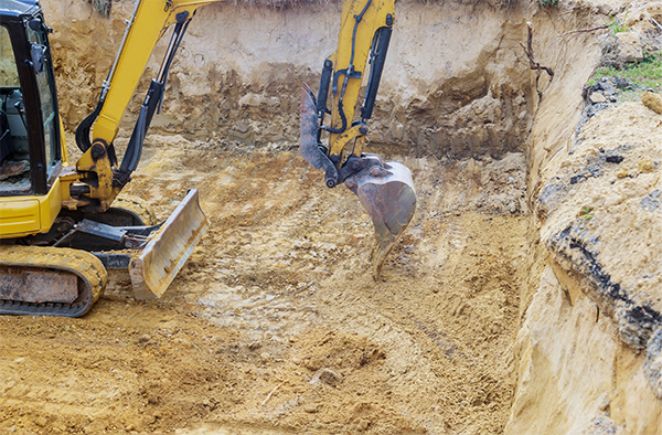 construction excavator