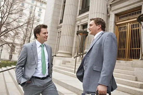 lawyers outside a courthouse lawyers outside a courthouse